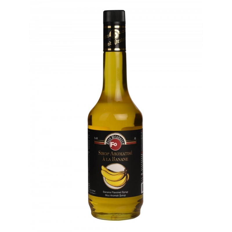 Muz Aromalı Aromalı Kokteyl Şurubu 700ml