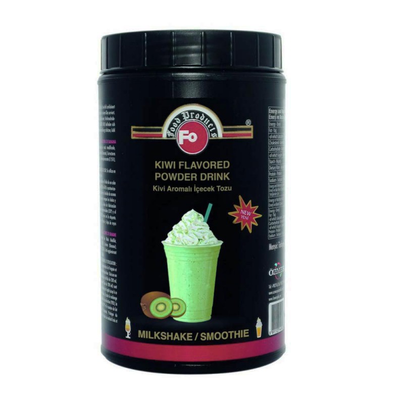 Kivi Aromalı İçecek Tozu 1 kg - Milkshake-Smoothie