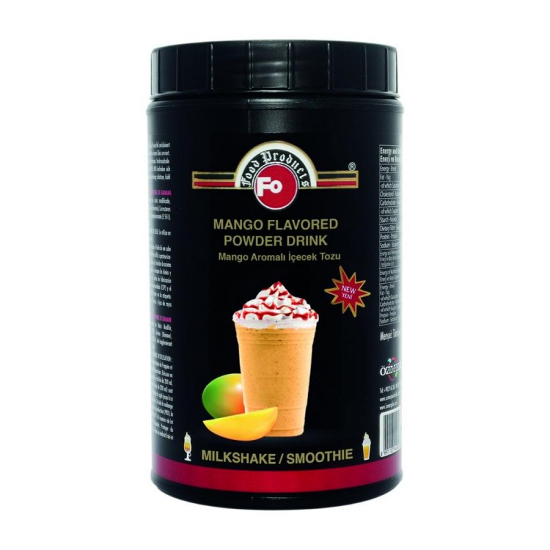 Mango Aromalı İçecek Tozu 1 kg - Milkshake-Smoothie