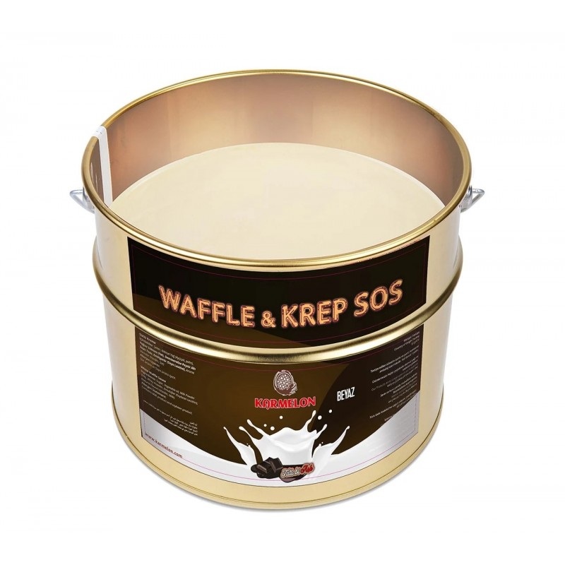 Karmelon Fildişi Waffle Sosu Kova-10KG