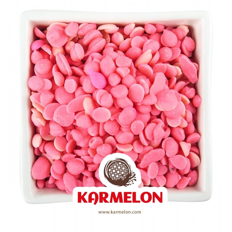 Karmelon Frambuazlı Damla Drop Çikolata-3Kg Karmelon Frambuazlı Damla Drop Çikolata-3Kg