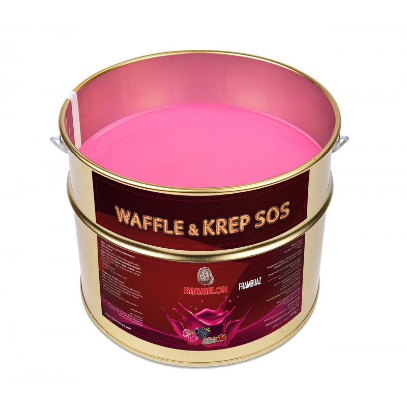 Karmelon Frambuazlı Waffle Sosu Kova-10KG