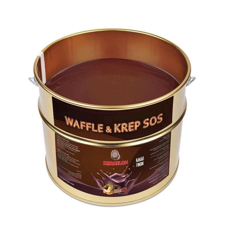Karmelon Kakao Fındık Waffle Sosu Kova-10KG
