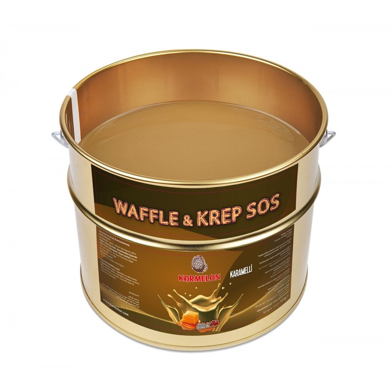 Karmelon Karamelli Waffle Sosu Kova-10KG