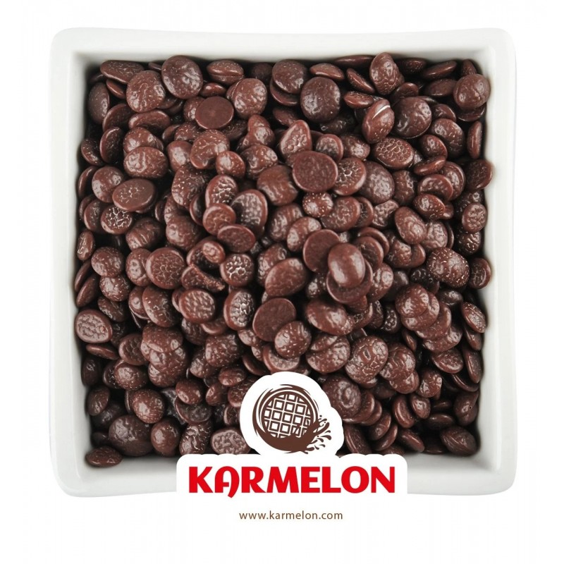 Karmelon Sütlü Damla Drop Çikolata-3Kg 